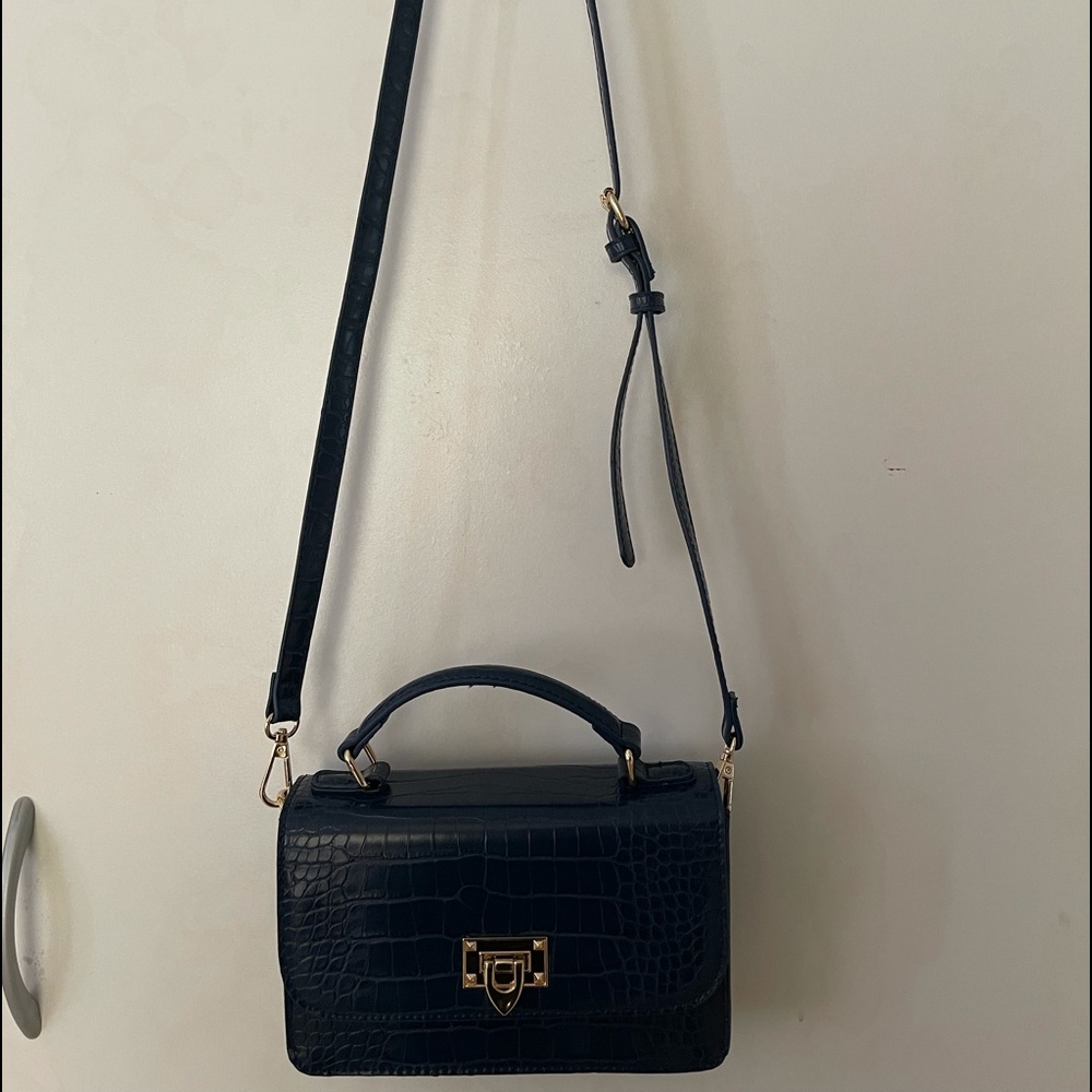 Blue purse